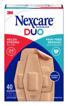 Nexcare™ Ultra Stretch Bandages CS201-CA, Assorted Sizes, 50/Pack