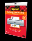 TP3854-20 Scotch(TM) Thermal Pouches Letter size