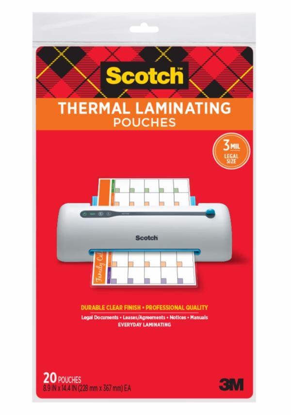 Scotch Laminating Sheets TP3855-20