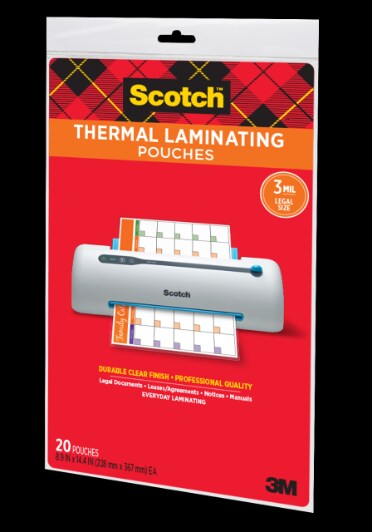 TP3855-20 Scotch(R) Laminating Sheets