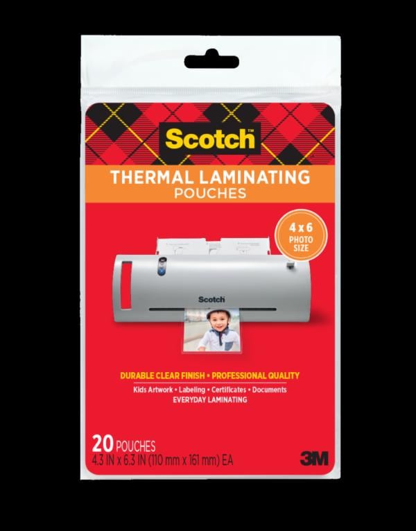 Scotch Thermal Pouches TP5900-20