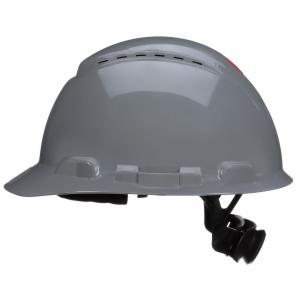 3M™ SecureFit Hard Hat H-708SFV-UV, Grey, Vented, 4-Point Pressure Diffusion Ratchet Suspension, with UVicator, 20 ea/Case image 3M™ SecureFit Hard Hat H-708SFV-UV, Grey, Vented, 4-Point Pressure Diffusion Ratchet Suspension, with UVicator, 20 ea/Caseimage
