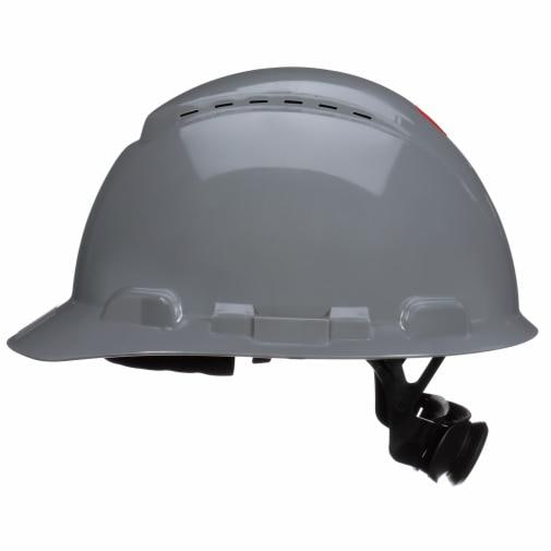 3M™ SecureFit™ Hard Hat H-708SFV-UV, Grey, Vented, with UVicator
