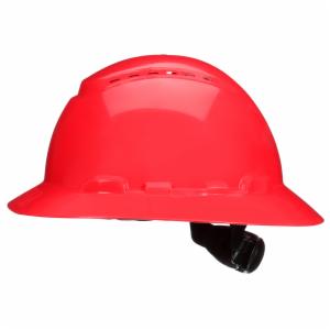 3M™ SecureFit Full Brim Hard Hat H-805SFV-UV, Red Vented, 4-Point Pressure Diffusion Ratchet Suspension, with Uvicator, 20ea/Case image 3M™ SecureFit Full Brim Hard Hat H-805SFV-UV, Red Vented, 4-Point Pressure Diffusion Ratchet Suspension, with Uvicator, 20ea/Caseimage