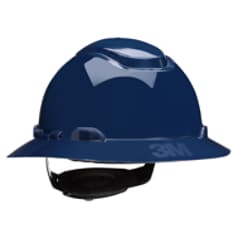 3M™ SecureFit™ Full Brim Hard Hat H-810SFR-UV, Navy Blue, with UVicator
