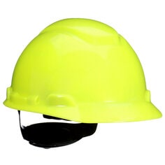 3M™ SecureFit™ Hard Hat H-709SFR-UV, Hi-Vis Yellow, with UVicator