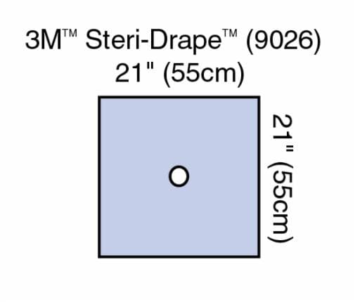 Aperture drape Circular Aperture Illus 9026