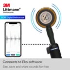 3M™ Littmann® CORE Digital Stethoscope, 8870 B+ content Image 2