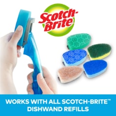 Scotch-Brite Non-Scratch dishwand no pump enhanced image compatible refills