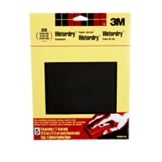 3M™ Wetordry™ Sanding Sheets 9086DC-NA, 9 in x 11 in, 320 grit