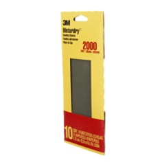 3M™ Imperial™ Wetordry™ Sandpaper 5925-18-CC, 3 2/3 in x 9 in, 2000 grit