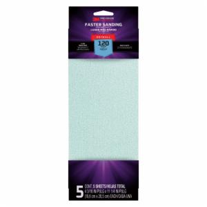 3M™ Pro Grade Precision Faster Sanding Drywall Sanding Sheets 120 grit, 9095PGP-CC, 4 3/16 in x 11 1/4 in, 5/pkimage