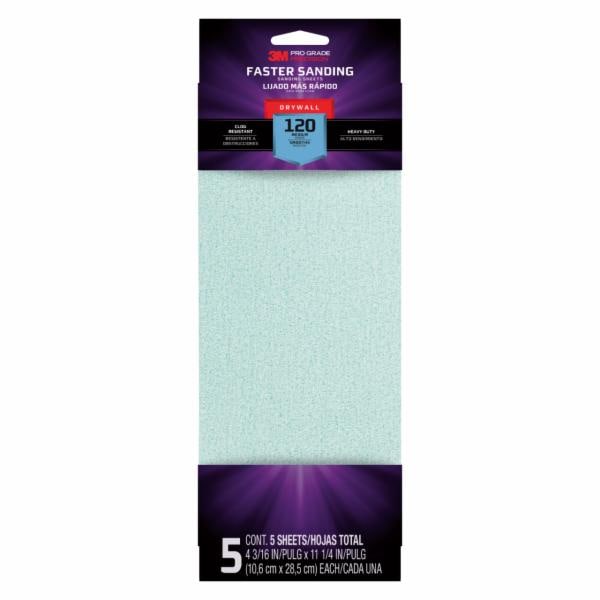 ™ Pro Grade Precision Faster Sanding Drywall Sanding Sheets 120 grit