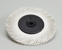 Scotch-Brite™ Recharge pour Brosse Radial Bristle BB-AC (sans adaptateur), TC, blanc, Ø 203 mm x