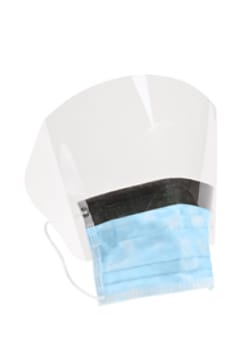 Earloop Procedure Mask with Face Shield 1820FS