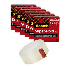 7100209495 Scotch Super-Hold Tape 6 Rolls 19 mm x 25-4 m Mobile-optimised packshot fr FR.jpg