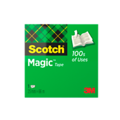 7100027389 Scotch® Magic™ Tape 1 Roll 25 mm x 66 m 