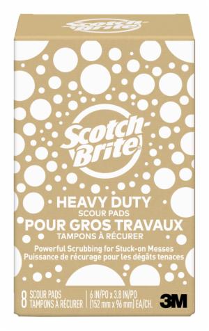 Scotch-Brite Heavy Duty Scour Pad 228-EC, 6.0 in x 3.8 in (152 mm x 96 mm)image