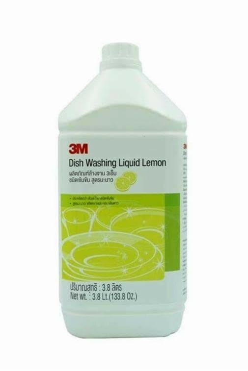 3M™ ผลิตภัณฑ์ล้างจาน ชนิดเข้มข้น สูตรมะนาว ขนาด 3.8 ลิตร