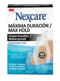  Apósitos transparentes impermeables, de Nexcare, 1, 1 : Salud y  Hogar