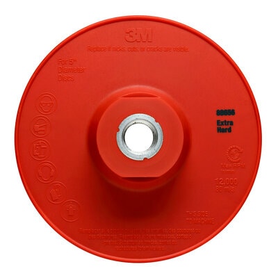 3M 7000148244 | 81729 9" Diameter Disc Pad Face Plate Ribbed - All