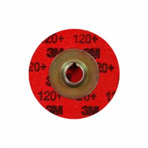 3M™ Cubitron II Roloc Durable Edge Disc 984F, 120+ YF-weight, TSM, Maroon, 2 in, Die RS200PM, 50/Carton, 200 ea/Caseimage