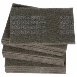 Scotch-Brite Hand Pad 0448, HP-HP, SiC Ultra Fine, Gray, 6 in x 9 in, 20/Carton, 60 ea/Case image Scotch-Brite Hand Pad 0448, HP-HP, SiC Ultra Fine, Gray, 6 in x 9 in, 20/Carton, 60 ea/Caseimage