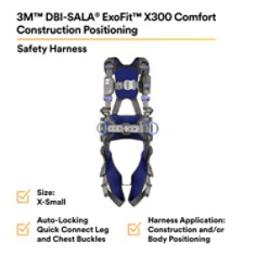 WDDS SENOLIX EXOME3点セット 3M™ DBI-SALA® ExoFit™ X300 Comfort Construction Positioning Safety