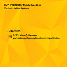 3M™ Protecta® Rope Adjuster with Lanyard 1340005