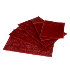 Scotch-Brite™ Durable Flex Hand Pad, 07847, A/O Very Fine, Maroon