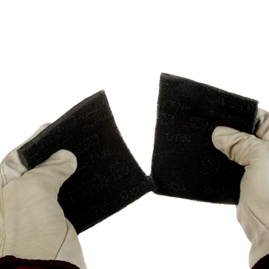 Scotch-Brite Hand Pad Flessibile Durevole 3m – Molto Fine, 4,5 X 22,9 Cm, Per Pulizia E Finitura Industriale