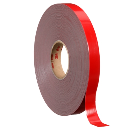 3M™ VHB™ Tape, 4941F, grey, 1.0 in x 36.0 yd x 45.0 mil (2.5 cm x 32.9