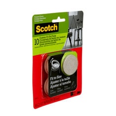 Coussinets de feutre sur mesure Scotch(MC) SP881-NA, beiges