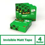 Scotch® Magic™ Tape Enhanced Packshot 4 rolls SE