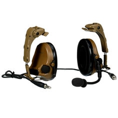 3M™ PELTOR™ ComTac™ V Headset MT20H682HPS-19 CY, IHPS Attachment, Dual Lead, Coyote Brown