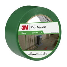 3M™ General Purpose Vinyl Tape 764, green, single wrapped