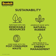 Scotch® Rough Surface Painter’s Tape Sustainability Claims (2060)