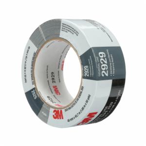 3M™ General Use Duct Tape 2929, Silver, 1.88 in x 50 yd, 5.5 mil, 24 Roll/Case, Individually Wrapped Conveniently Packagedimage