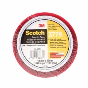 Scotch Security Message Box Sealing Tape 3779, Clear, 48 mm x 100 m, 36/Case image Scotch Security Message Box Sealing Tape 3779, Clear, 48 mm x 100 m, 36/Caseimage