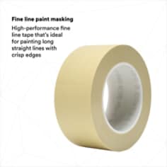 Scotch® Fine Line Tape 218, Green, 2 in x 60 yd, 5.0 mil, 24 per case