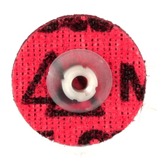 Shark Industries PN-13018 25-Pack Burgundy/Medium Quick Change Surface Conditioning Discs, 2 Diameter – Medium Grit for Sanding, Finishing, Rust Removal & More on All Metals (25 Discs