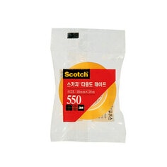 Scotch™ Băng Keo Trong Suốt 550, 18 mm x 30 m, 144 Cuộn/Thùng