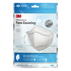 3M™ Filtering Barrier Face Covering 5 count pouch