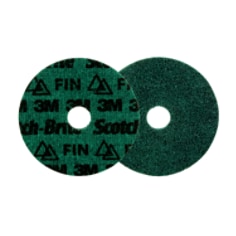 A Scotch-Brite™ Precision Surface Conditioning Disc, PN-DH, Fine, 4-1/2 IN x 7/8 IN