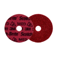 A Scotch-Brite™ Precision Surface Conditioning Disc, PN-DH, Medium, 4-1/2 IN x 7/8 IN