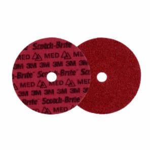 Scotch-Brite Precision Surface Conditioning Disc, PN-DH, Medium, 7 in x 7/8 in, 25 ea/Case image Scotch-Brite Precision Surface Conditioning Disc, PN-DH, Medium, 7 in x 7/8 in, 25 ea/Caseimage