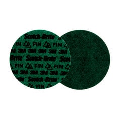 A Scotch-Brite™ Precision Surface Conditioning Disc, PN-DH, Fine, 7 IN x NH