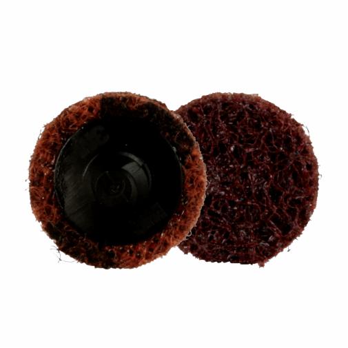 A Scotch-Brite™ Roloc™ Precision Surface Conditioning Disc, PN-DR, Coarse, TR, 3/4 IN