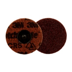 A Scotch-Brite™ Roloc™ Precision Surface Conditioning Disc, PN-DR, Coarse, TR, 3 IN