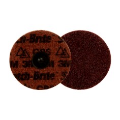 A Scotch-Brite™ Roloc™ Precision Surface Conditioning Disc, PN-DR, Coarse, TR, 4 IN